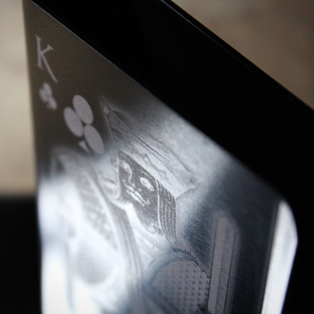 King of Clubs Engraved Card Clip