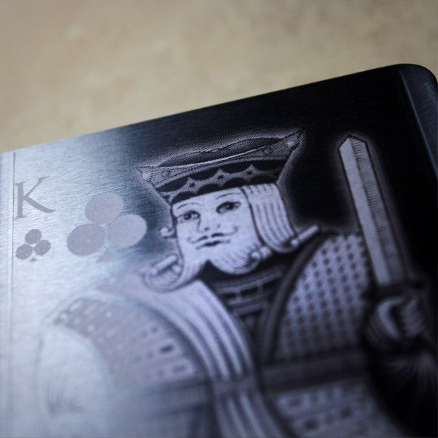 King of Clubs Engraved Card Clip