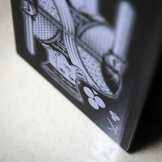 King of Clubs Engraved Card Clip