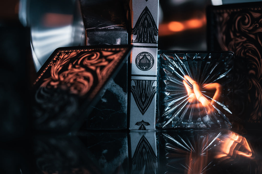 Midnight Engraved Elixir Playing Cards