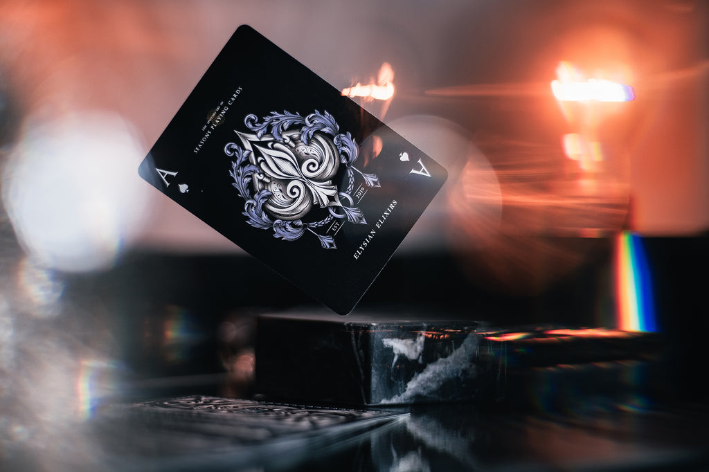 Midnight Engraved Elixir Playing Cards