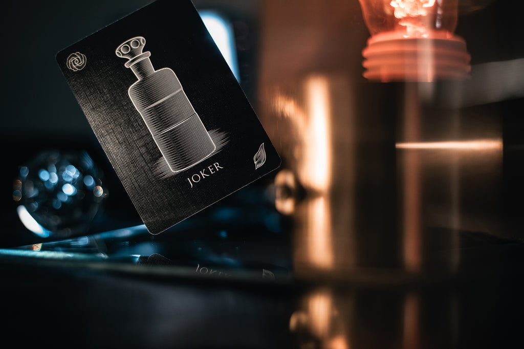 Midnight Engraved Elixir Playing Cards