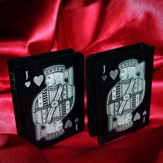 Jack of Hearts Engraved Card Clip