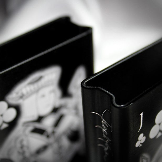 Jack of Clubs Engraved Porper Card Clip