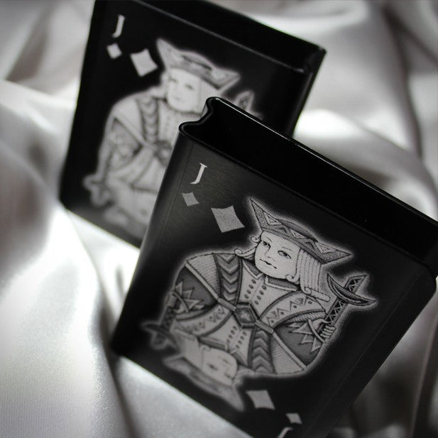 Jack of Diamonds Engraved Porper Card Clip