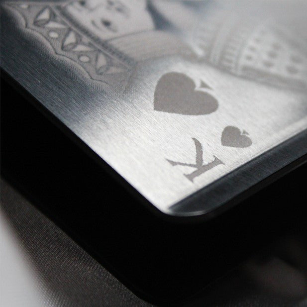 King of Spades Engraved Porper Clip