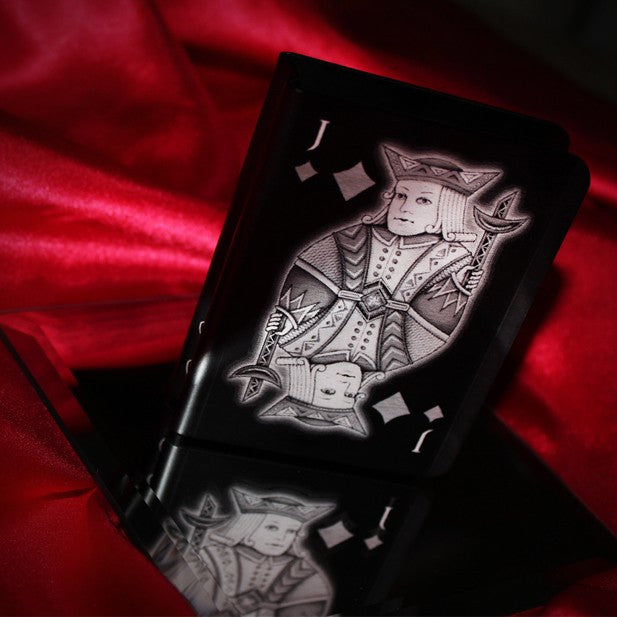 Jack of Diamonds Engraved Porper Card Clip