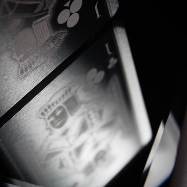 Jack of Clubs Engraved Porper Card Clip